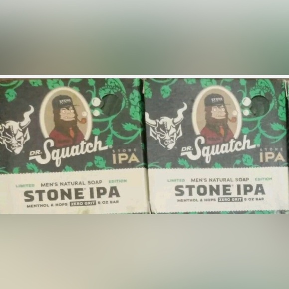 Dr Squatch stone IPA bundle of 2, new